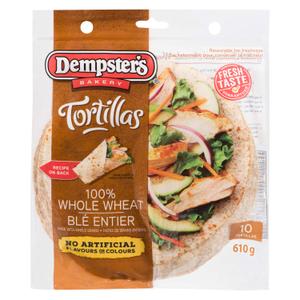 Dempster's 100% Whole Wheat Tortilla