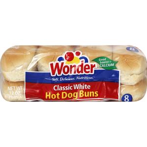 Wonder White Hot Dog Bun