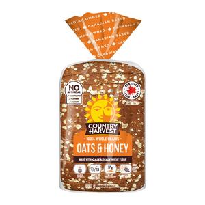 Country Harvest Oats & Honey Bread (2 Slices)