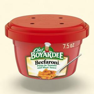 Chef Boyardee Beefaroni (1 Bowl)