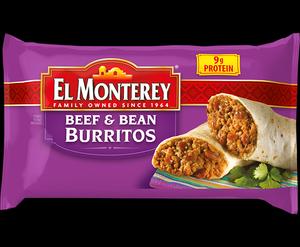 El Monterey Beef & Bean Burrito