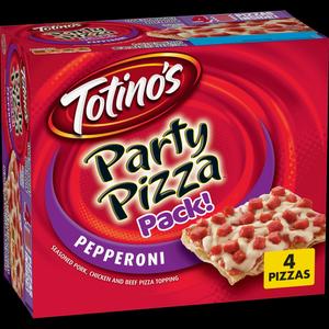 Totino's Pepperoni Party Pizza (1/2 Pizza)