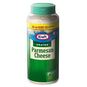 Kraft 100% Grated Parmesan Cheese