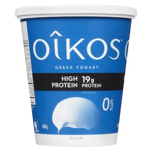 Oikos Plain Greek Yogurt 0%