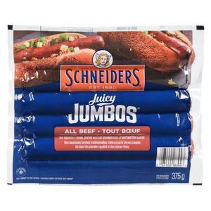 Schneiders Juicy Jumbos All Beef Wiener