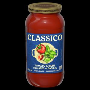Classico Tomato & Basil Pasta Sauce (1/2 Cup)