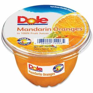 Dole Fruit Cups Mandarin Oranges