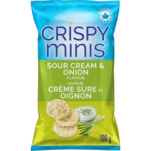 Crispy Minis Sour Cream & Onion Rice Chips