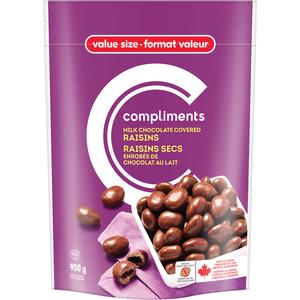 Compliments Chocolate Covered Raisins