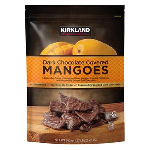 Kirkland Signature Dark Chocolate Covered Mangoes