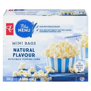 PC Blue Menu Natural Flavour Popcorn