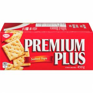 Christie Premium Plus Salted Tops Crackers