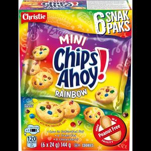 Chips Ahoy! Rainbow Chocolate Chip Cookies