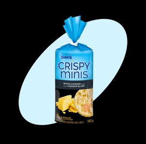 Quaker Crispy Minis White Cheddar Rice Cakes