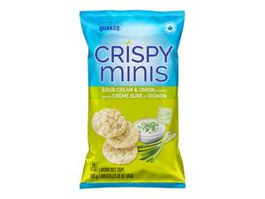 Quaker Crispy Minis Sour Cream & Onion Rice Chips