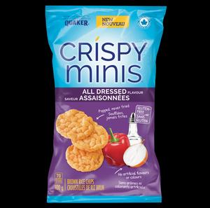 Quaker Crispy Minis All Dressed Rice Chips