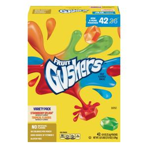 Betty Crocker Fruit Gushers Variety Pack