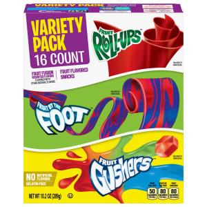 Betty Crocker Fruit Flavoured Snacks Variety Pack