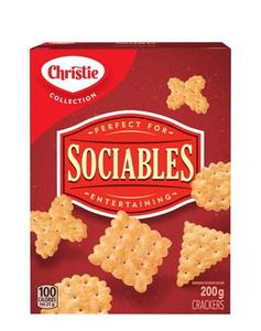 Christie RITZ Sociables Crackers