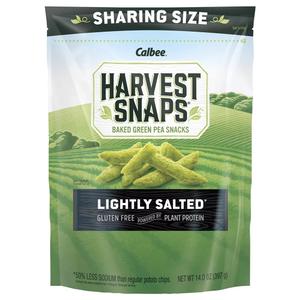 Harvest Snaps Green Pea Snack Crisps Lightly Salted