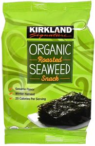 Kirkland Signature Organic Roasted Seaweed Snack