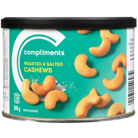 Compliments Roasted & Salted Cashews