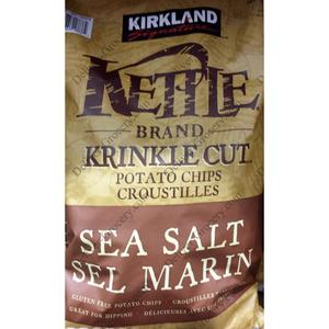 Kirkland Signature Kettle Brand Sea Salt Chips