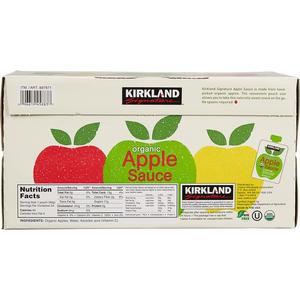 Kirkland Signature Organic Applesauce Pouches