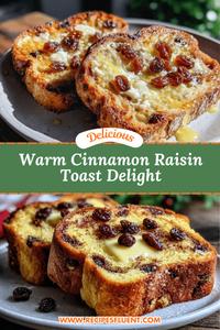 Toast (Cinnamon Raisin Bread)